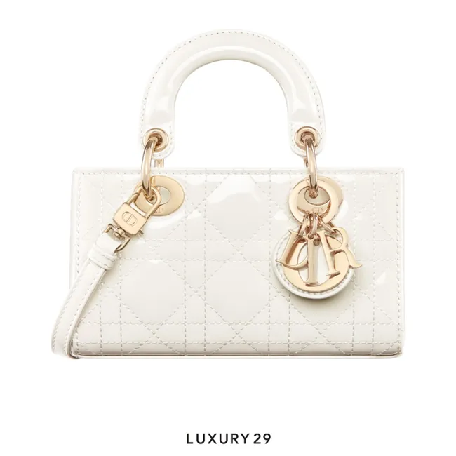 Dior Lady D-Joy Micro Bag Latte Cannage Lambskin