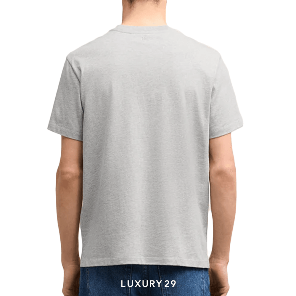 AMI DE COEUR RED T-SHIRT HEATHER GREY(M, Grey)