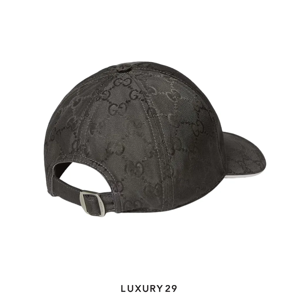 GucciGG nylon baseball hat Grey(S, Grey)