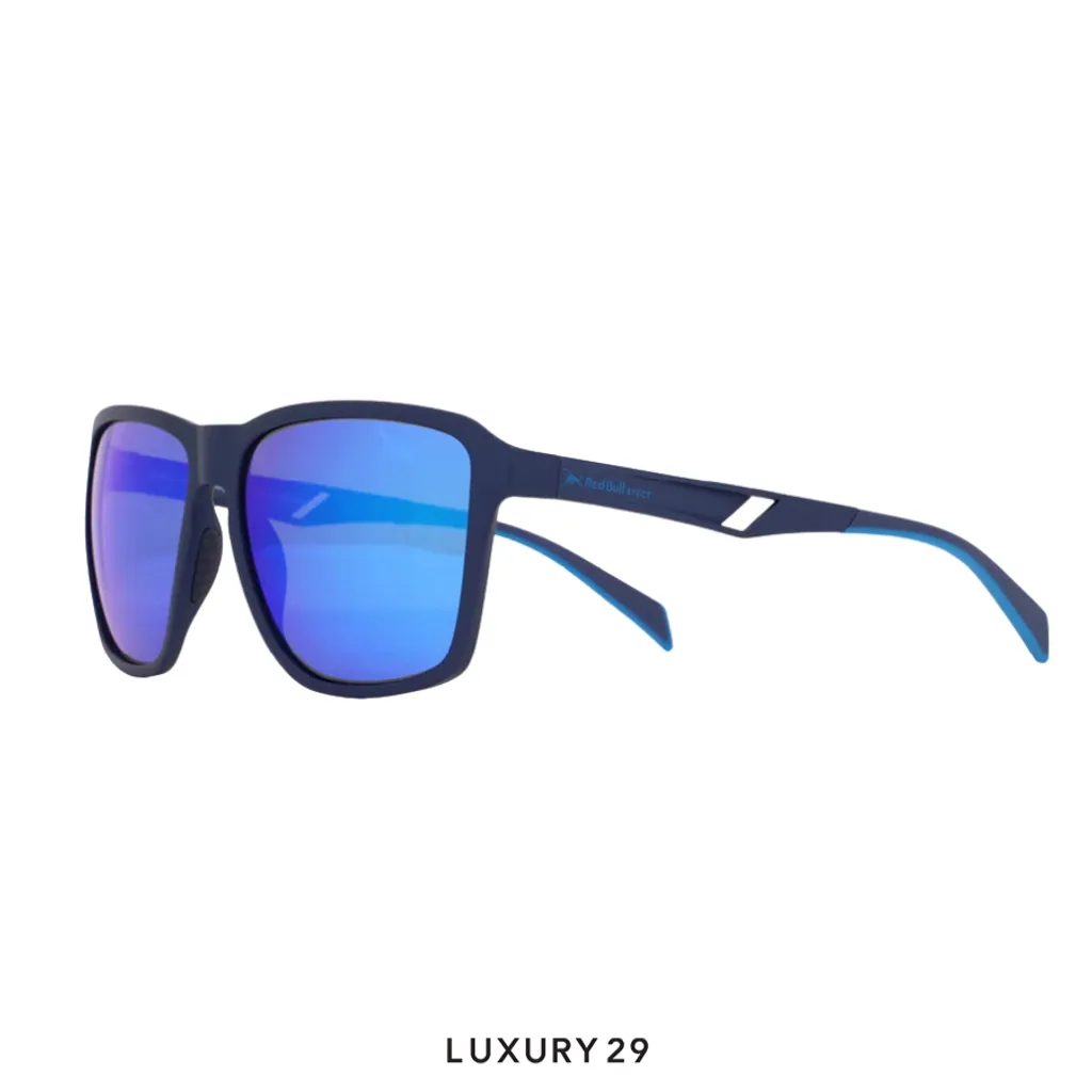 Red Bull Spect Sunglasses REDPS104-01P AERO Concept smoke with dark blue mirror(Free Size, Blue)