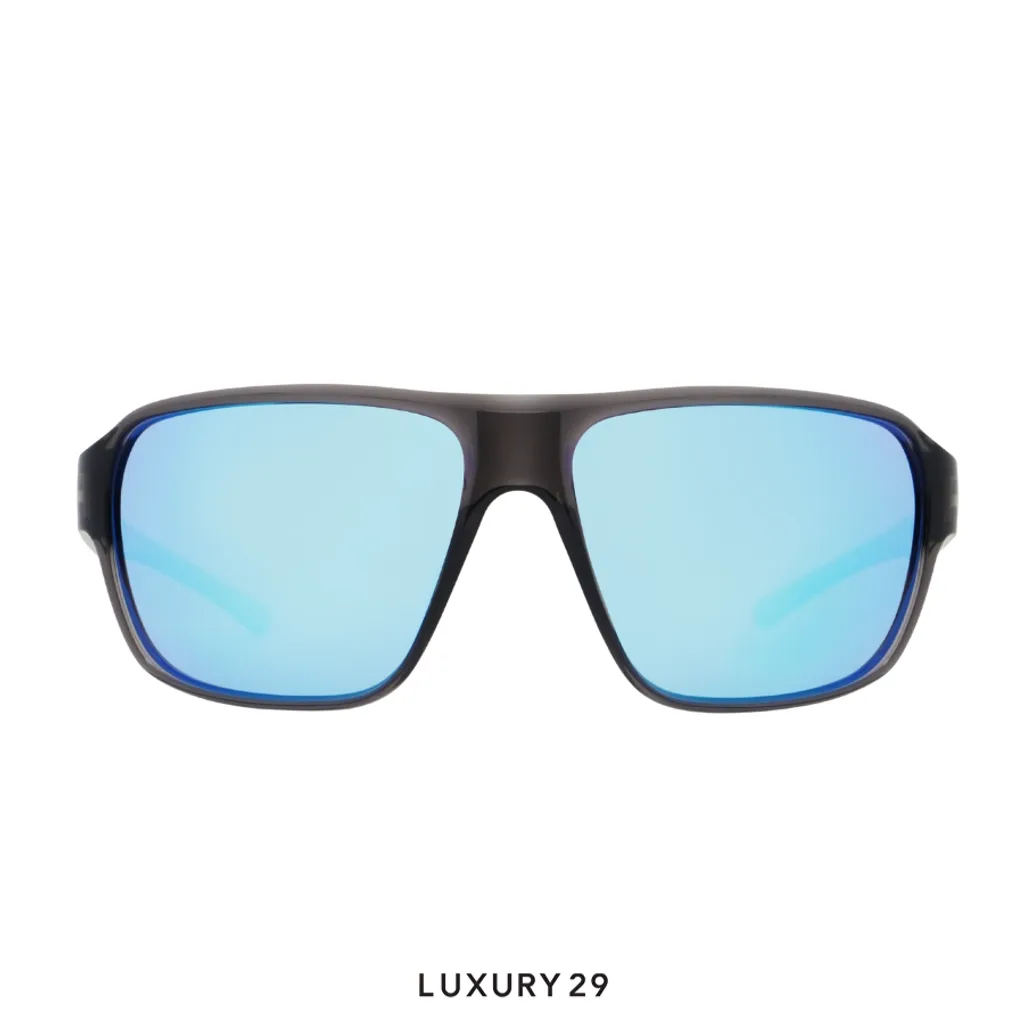 Red Bull Spect Sunglasses Chop-03P grey - smoke with blue mirror(Free Size, Blue)