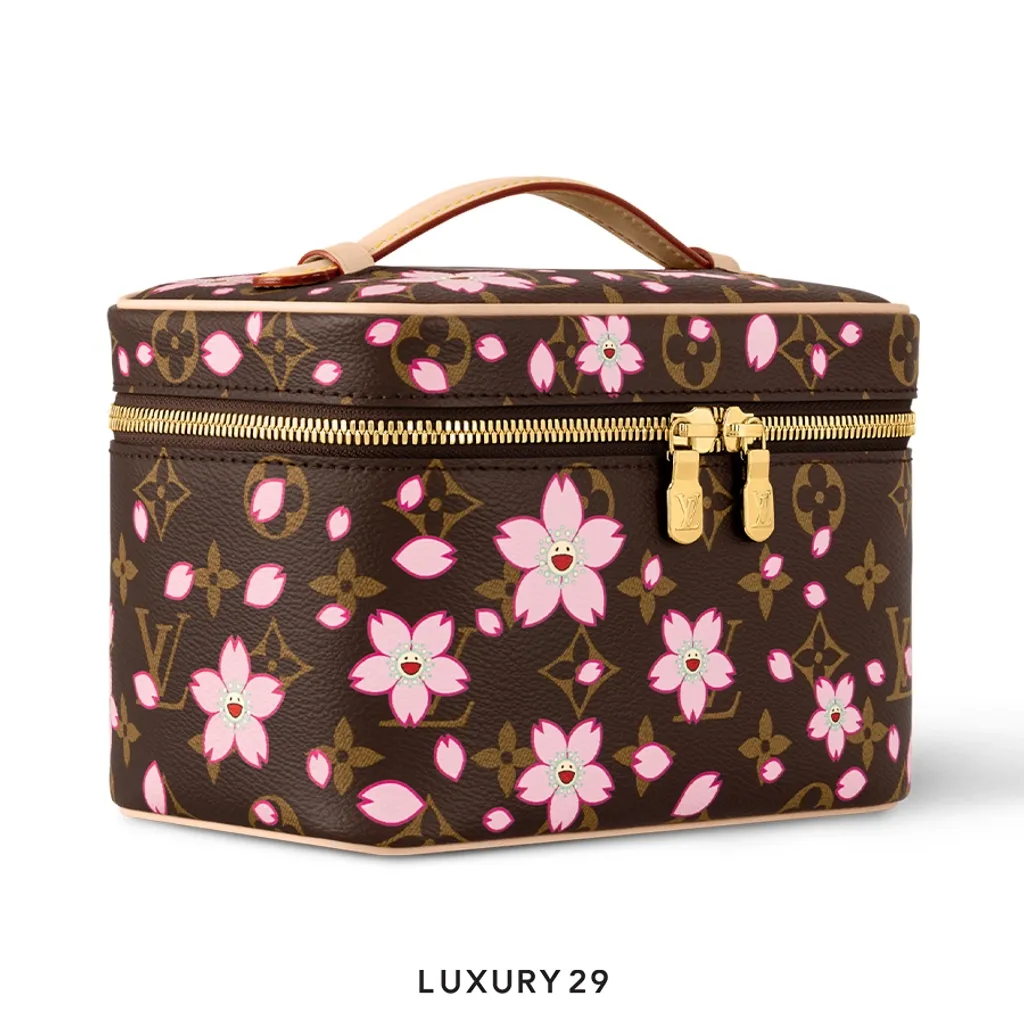 LOUIS VUITTON LV x TM Nice Mini Sakura Brown(Small, Brown)