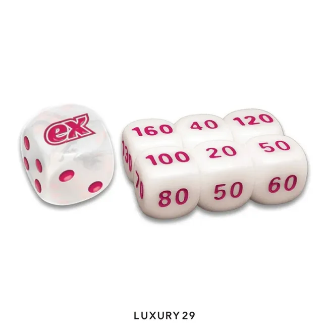Pokemon TCG Official Dice White Flare