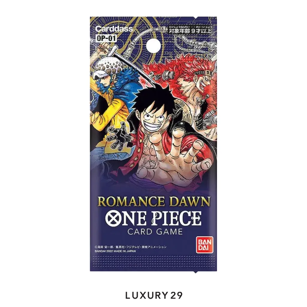 One Piece [OP-01] "Romance Dawn" Booster Pack (JP)(Small, Blue)
