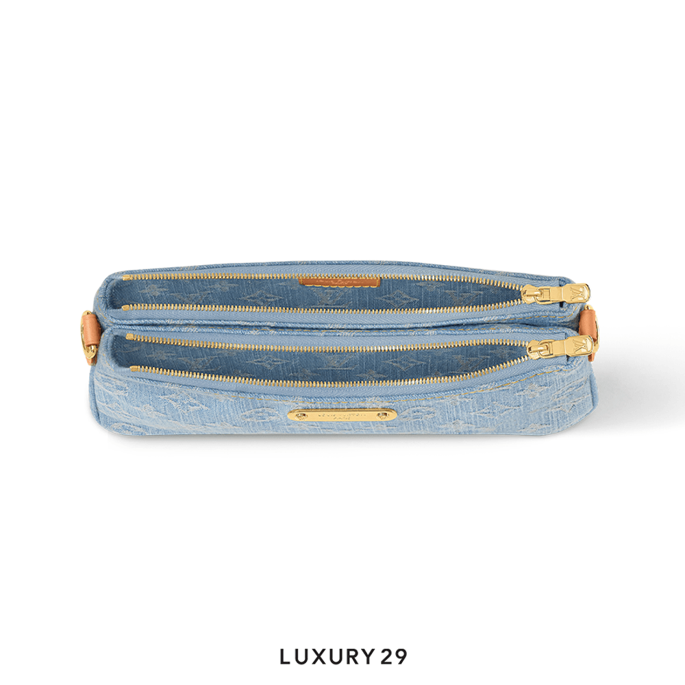 LV Liv Pochette(Small, Blue)