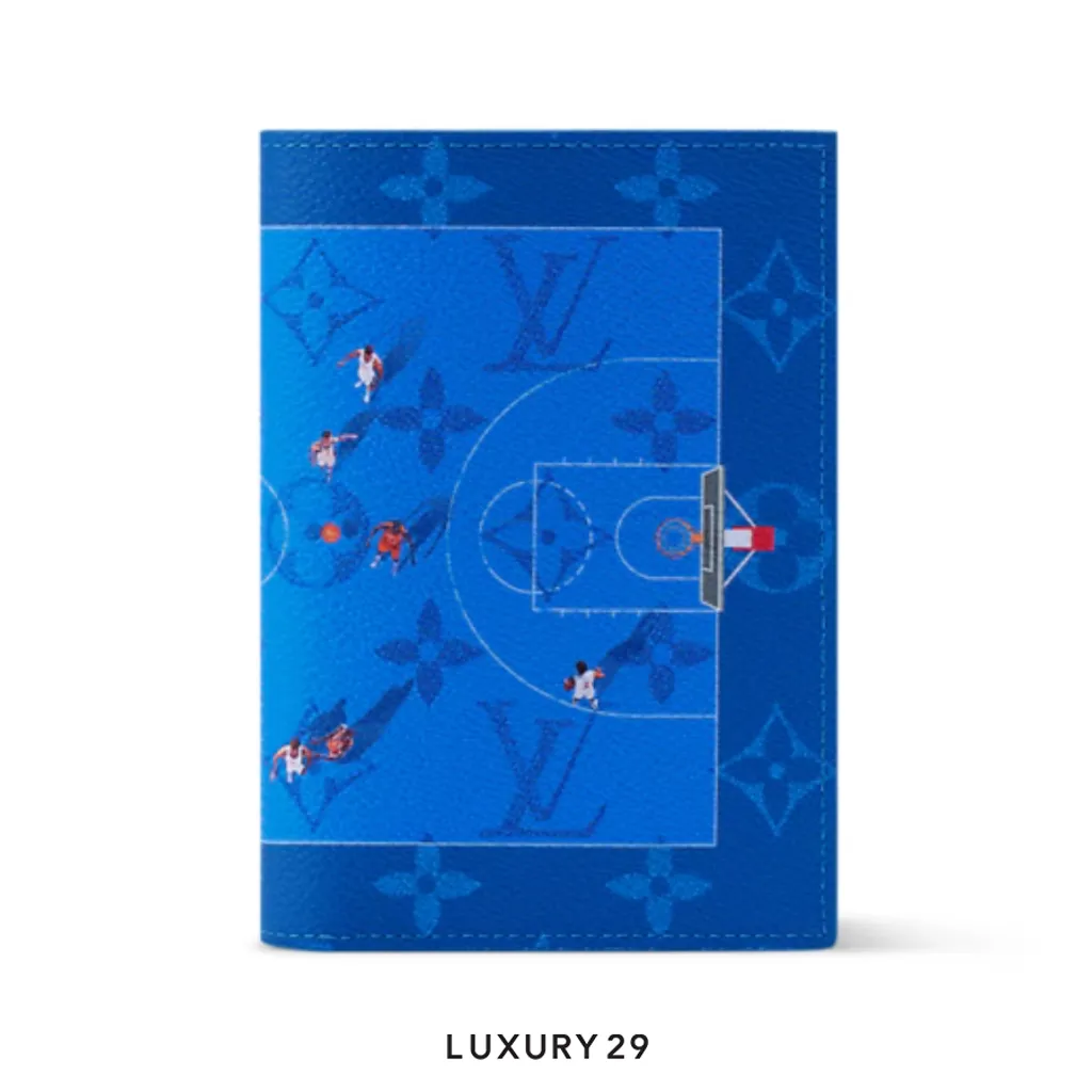 Louis Vuitton LV Passport Cover Exclusive Online Pre-launch Blue(Small, Blue)