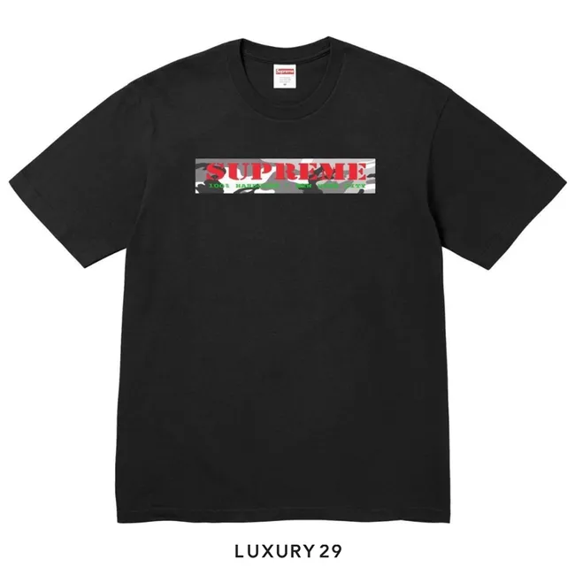 Supream Supreme Hardcore Tee Black