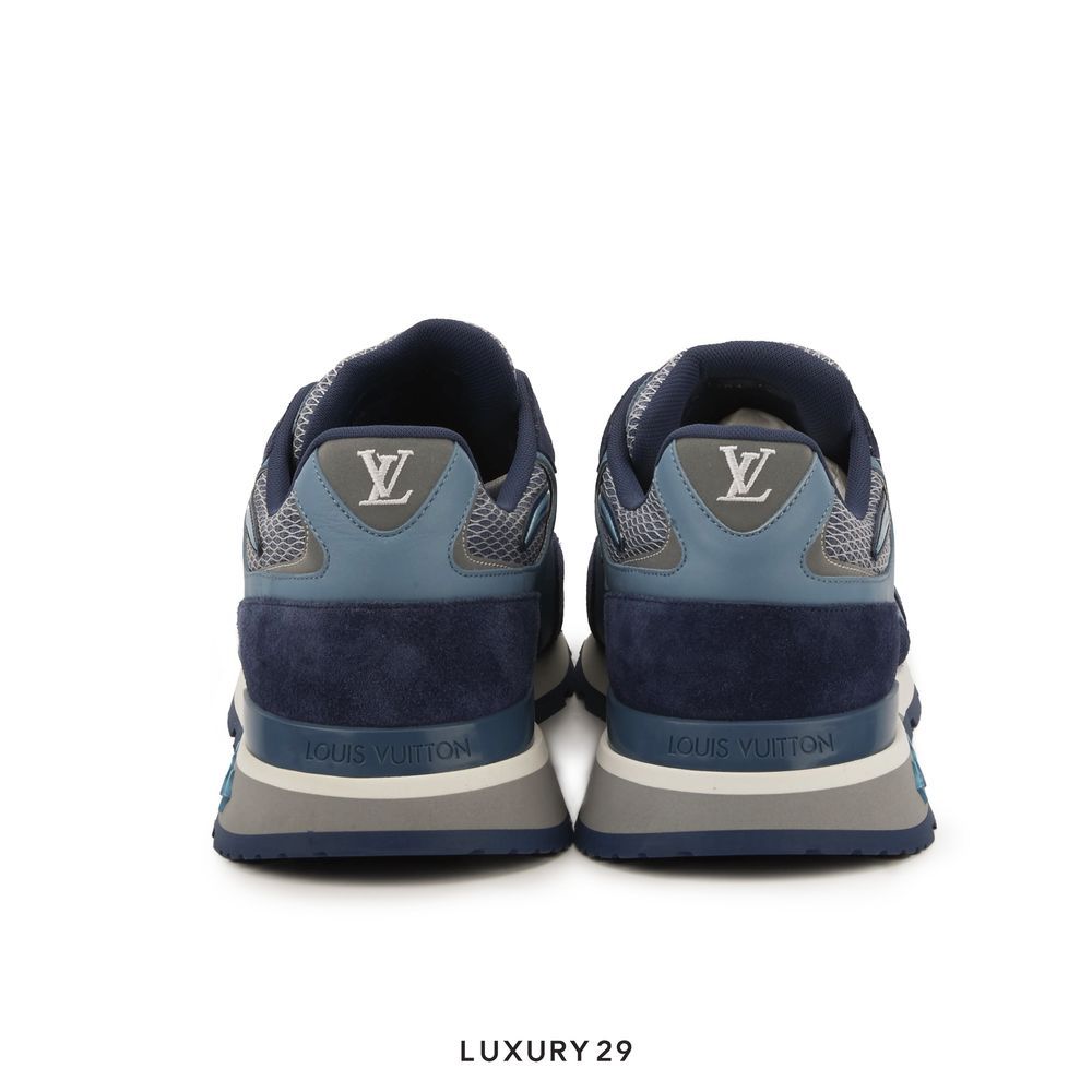 Louis Vuitton LV Run Away Trainers Marine(M)(43, Blue)