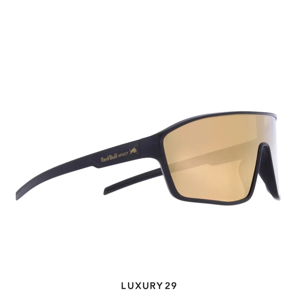 Red Bull Spect Sunglasses DAFT-007 black gold(Free Size, Gold)