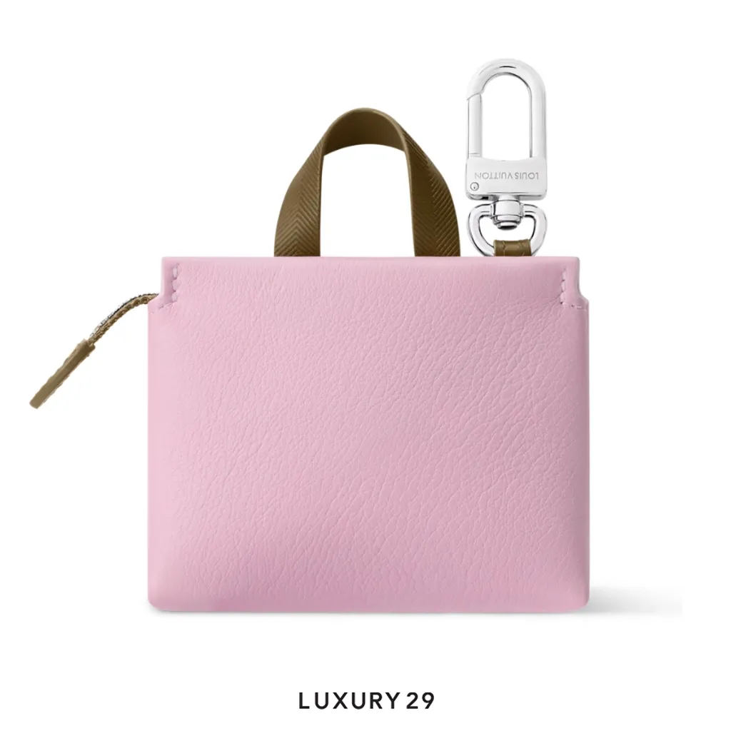 LOUIS VUITTON LV Mini Shopper Bag Charm Pink(Mini, Pink)