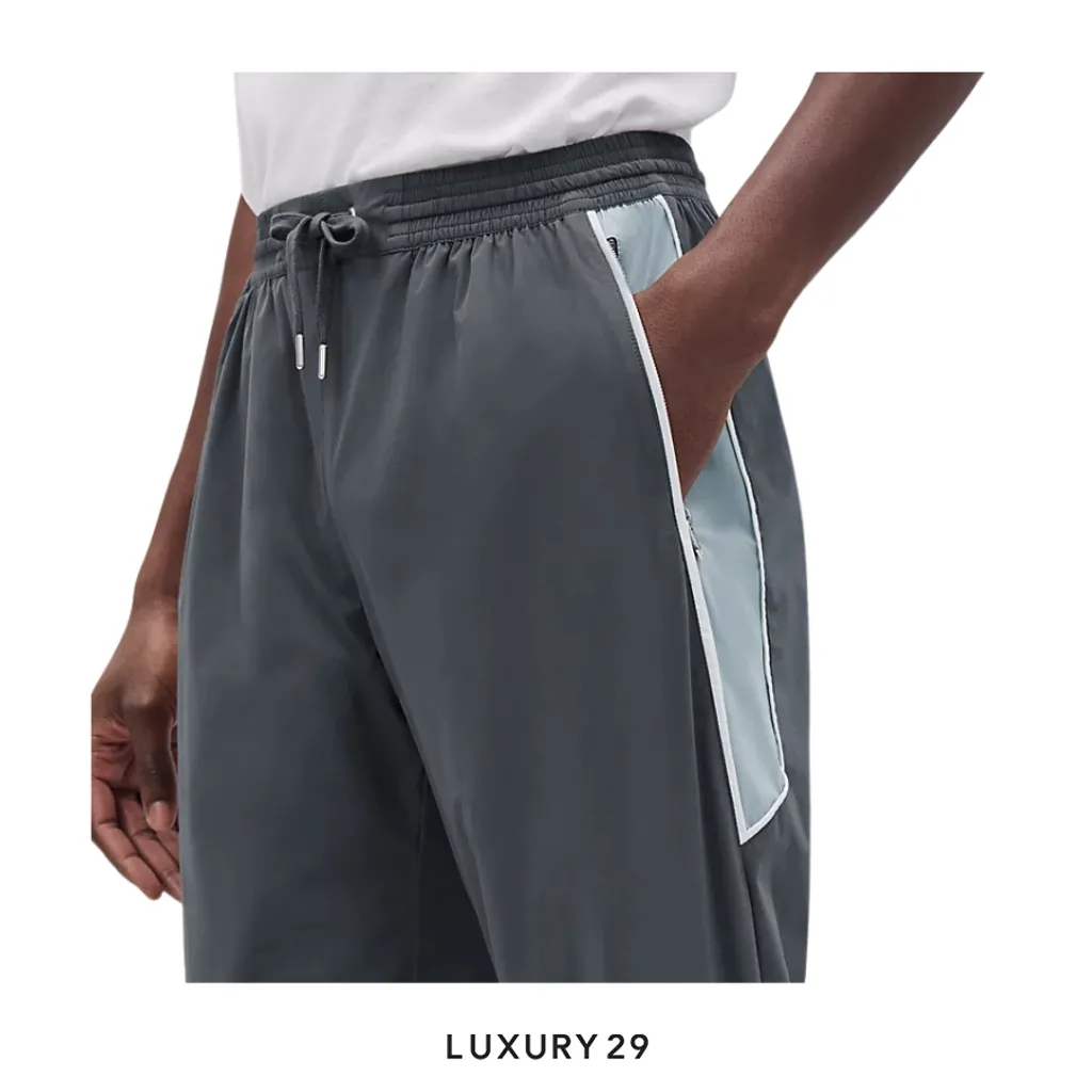 Hermes Sport Capsule Jogging Pants Orage(42, Grey)