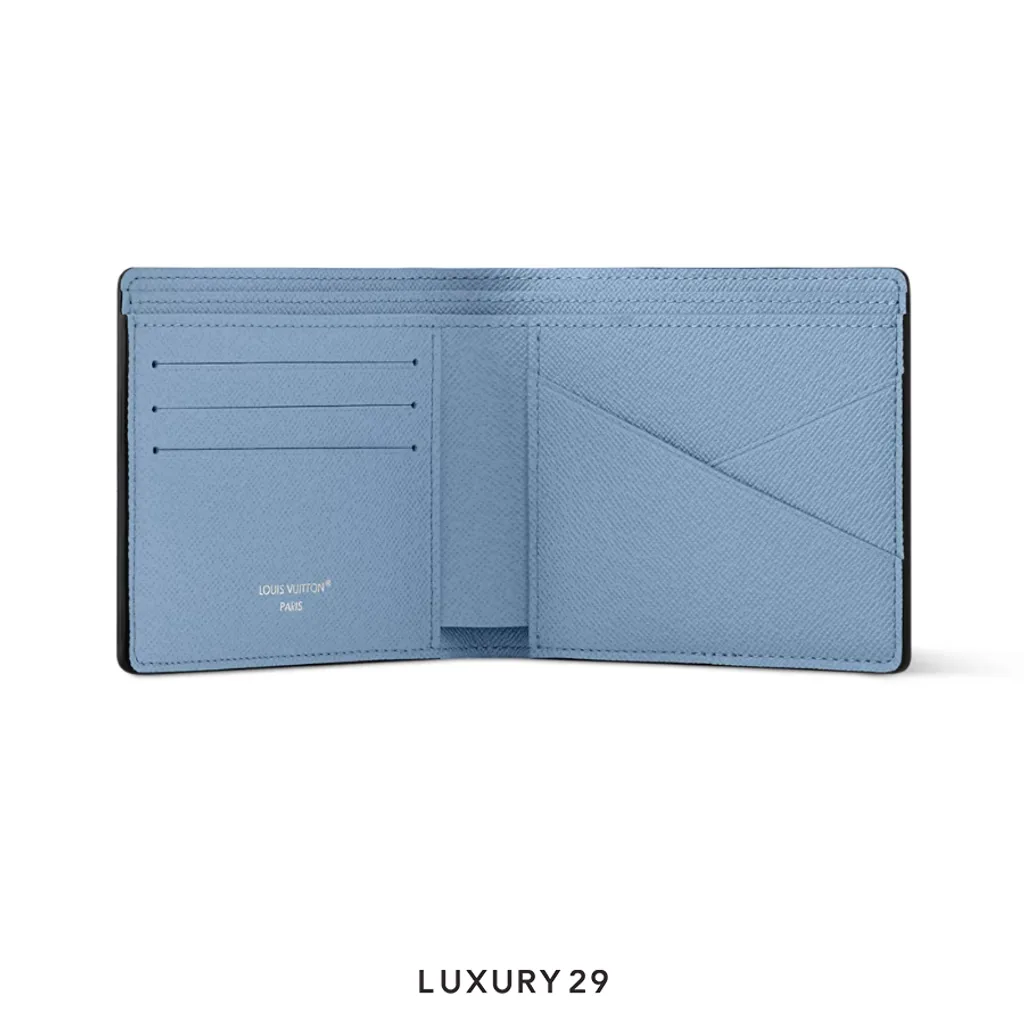 LOUIS VUITTON Z.WALLET H M ECL1 ブルー Louis Vuitton Pacific Blue Monogram Multiple Wallet – Savonches