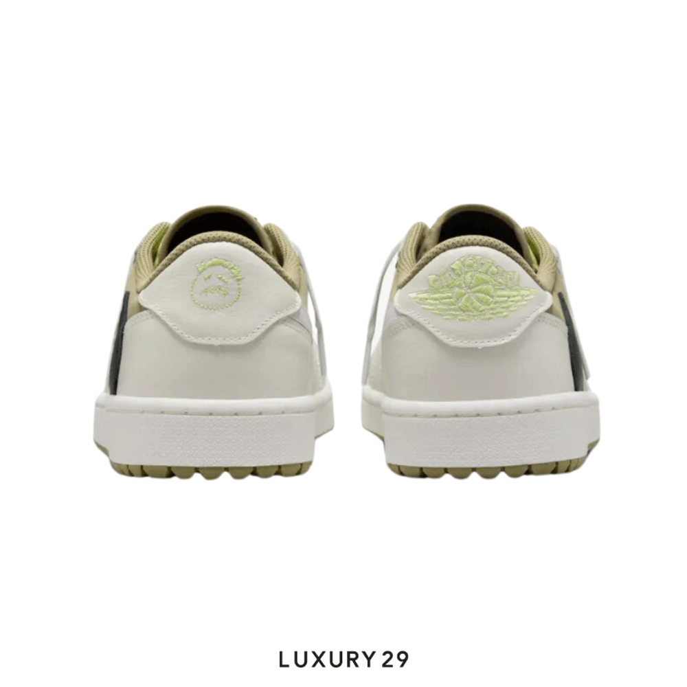 Nike Jordan 1 Retro Low Golf Travis Scott Neutral Olive(M)(42, Green)