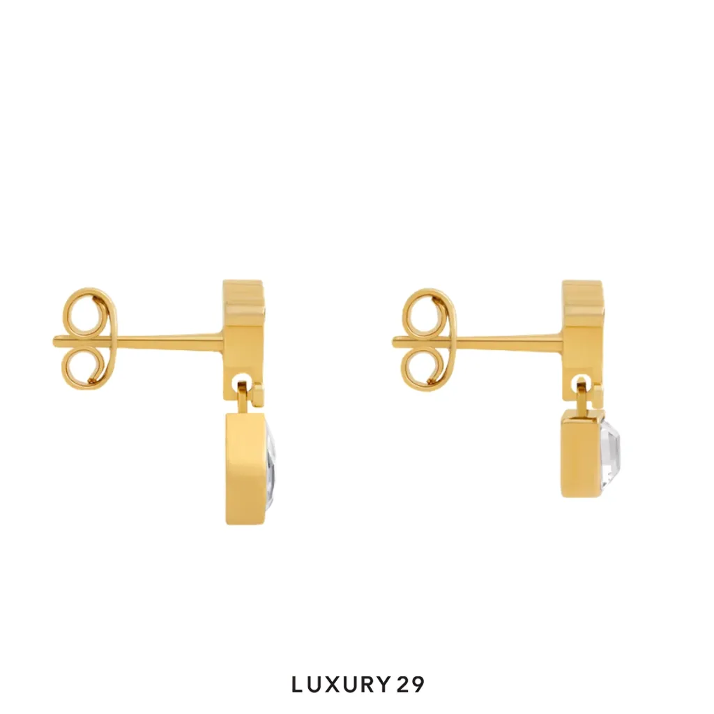 Celine Triomphe Twinkle earrings Gold(Free Size, Gold)