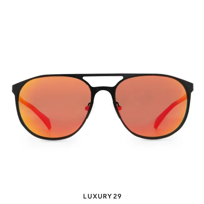 Red Bull Spect Sunglasses REDMS100-01P Flat Concept brown with red mirror