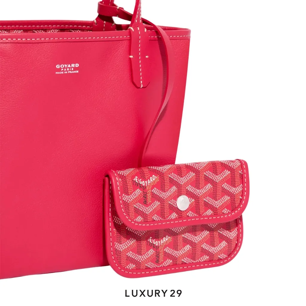 Goyard Anjou Mini Bag Fuschia(Mini, Red)