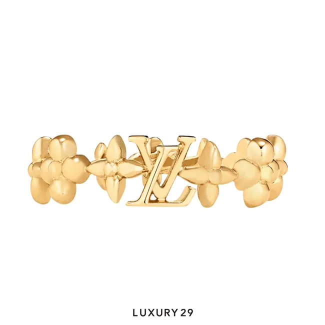 Louis Vuitton LV Iconic XS Ring Gold Size M