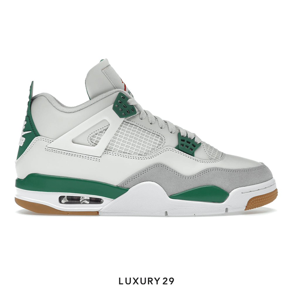 Nike Jordan 4 Retro SB Pine Green(40.5, Green)