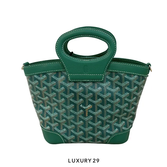 Goyard Beluga Bag Mini Green