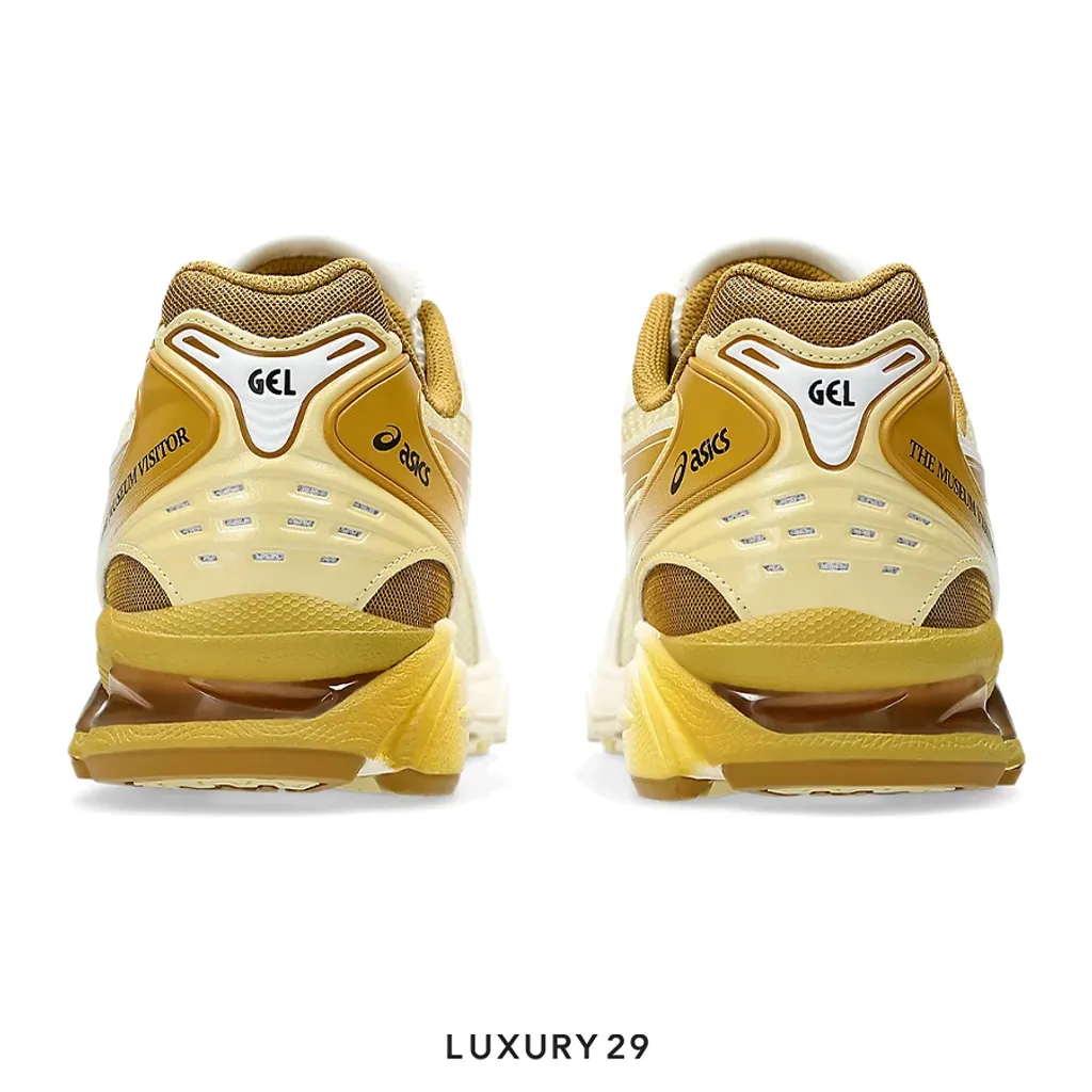 ASICS X THE MUSEUM VISITOR GEL-KAYANO 14 CREAM/MINERAL BROWN(M)(41.5, Brown)