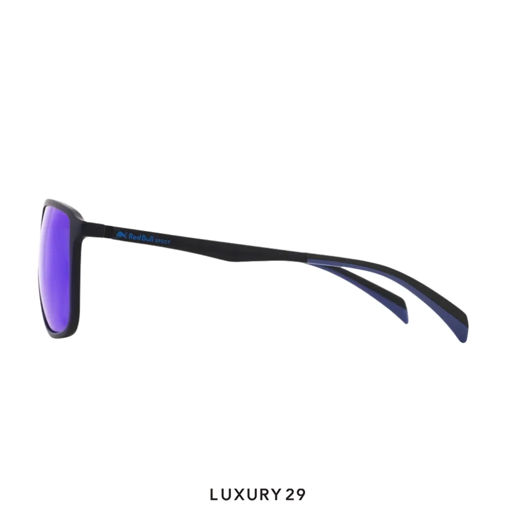 Red Bull Spect Sunglasses REDPS102-02P Double Concept smoke with dark blue mirror(Free Size, Blue)