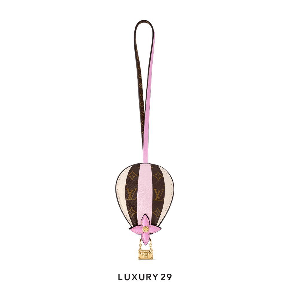 Louis Vuitton LV Sky Bag Charm Rose Clair(Small, Pink)