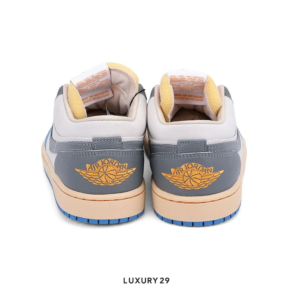 Nike Jordan 1 Low Vintage UNC Grey(37.5, Grey)