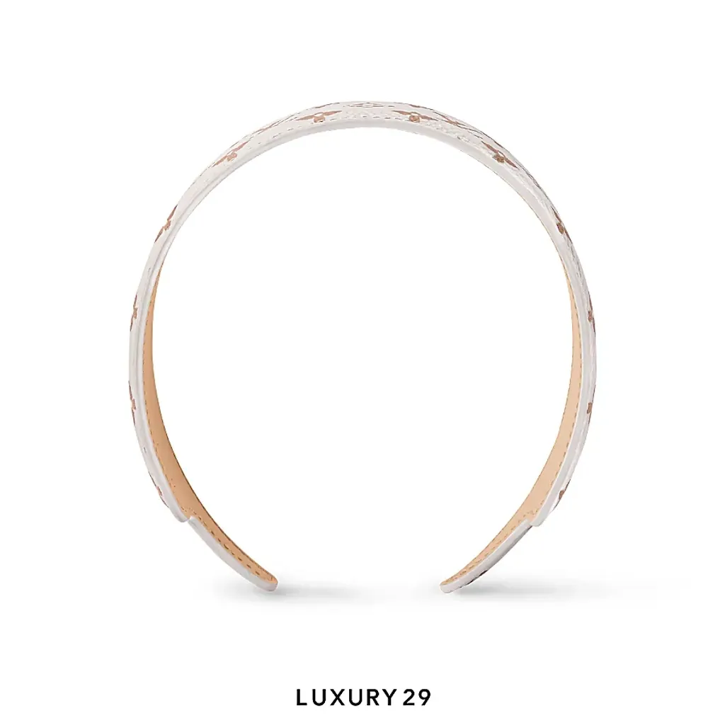 Louis Vuitton LV Outline headpiece Dune Brown(Free Size, Neutrals)