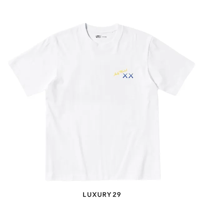 Uniqlo KAWS + Warhol UT  (Short Sleeve Graphic T-Shirt) White