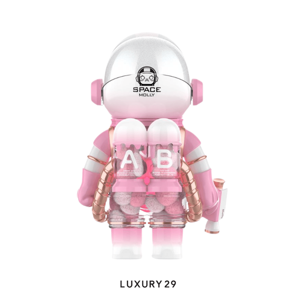 POP MART MEGA SPACE MOLLY 1000% Heartfelt Words(Maxi, Pink)