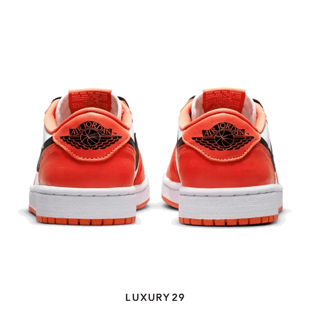 Nike Jordan 1 Low OG Starfish (Women's)(W)(36.5, Orange)
