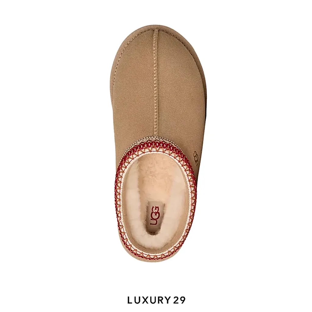 UGG Tasman II Sand / Dark Cherry(38, Brown)