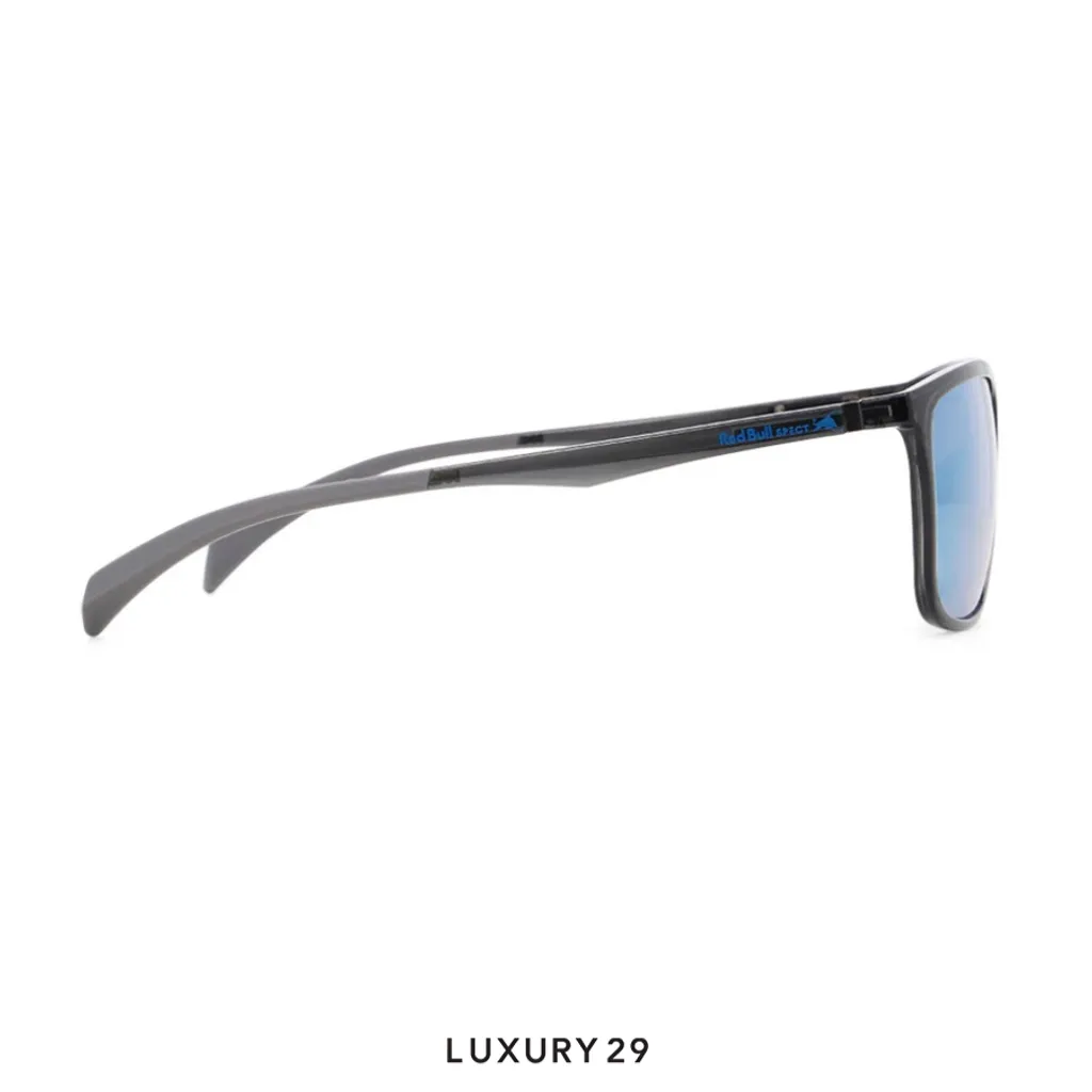 Red Bull Spect Sunglasses REDPS100-02P Double Concept smoke with light blue mirror(Free Size, Blue)