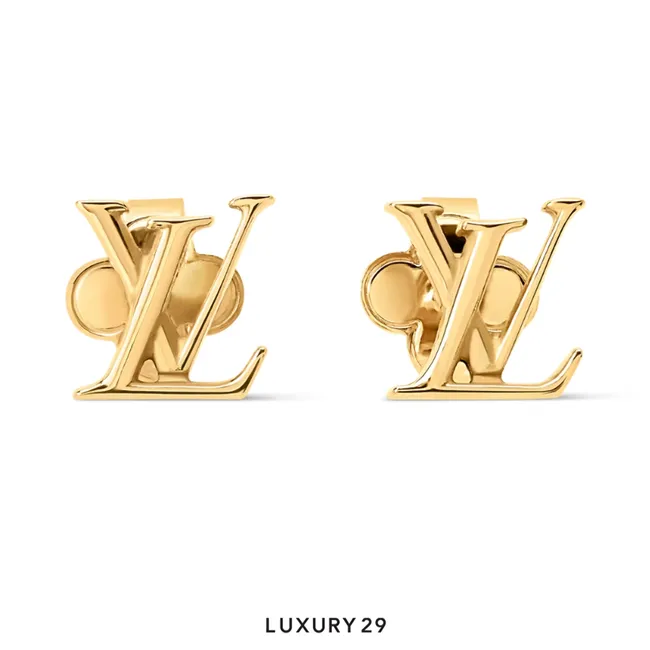 Louis Vuitton LV Iconic XS Earrings In Gold-Color hardware