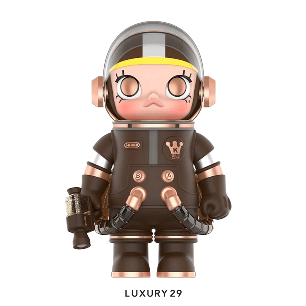 POP MART MEGA COLLECTION 1000% SPACE MOLLY Toffee