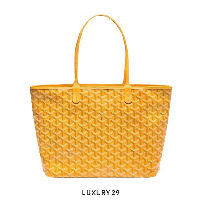 Goyard Artois PM Bag Yellow