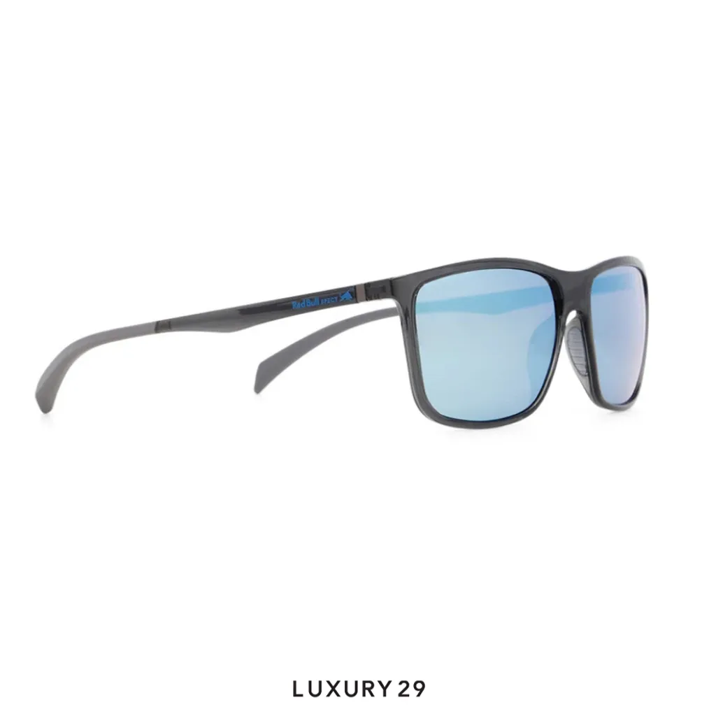 Red Bull Spect Sunglasses REDPS100-02P Double Concept smoke with light blue mirror(Free Size, Blue)