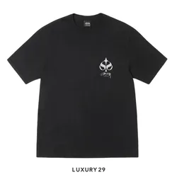 STUSSY SPADE TEE PIGMENT DYED BLACK
