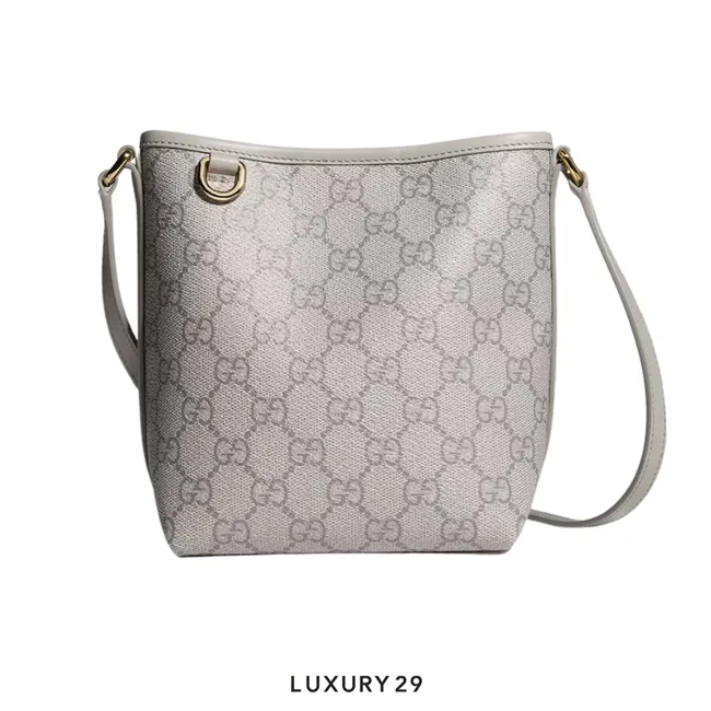 Gucci GG Emblem nano bucket bag