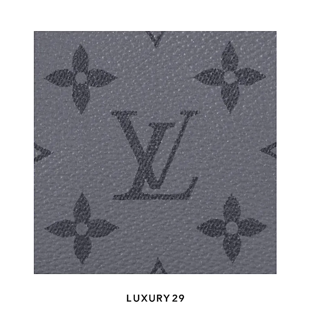 Louis Vuitton LV Slender bag Monogram Eclipse Reverse Canvas Grey(Small, Grey)