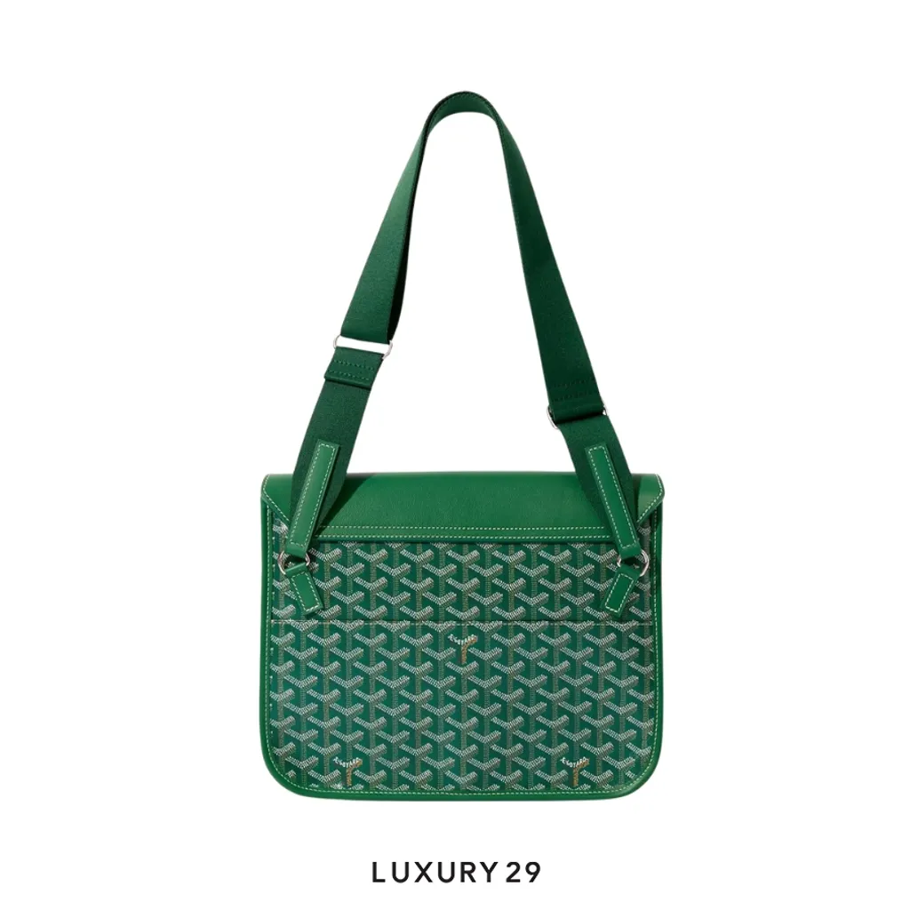 Goyard Coursier Messenger Bag Green(Small, Green)