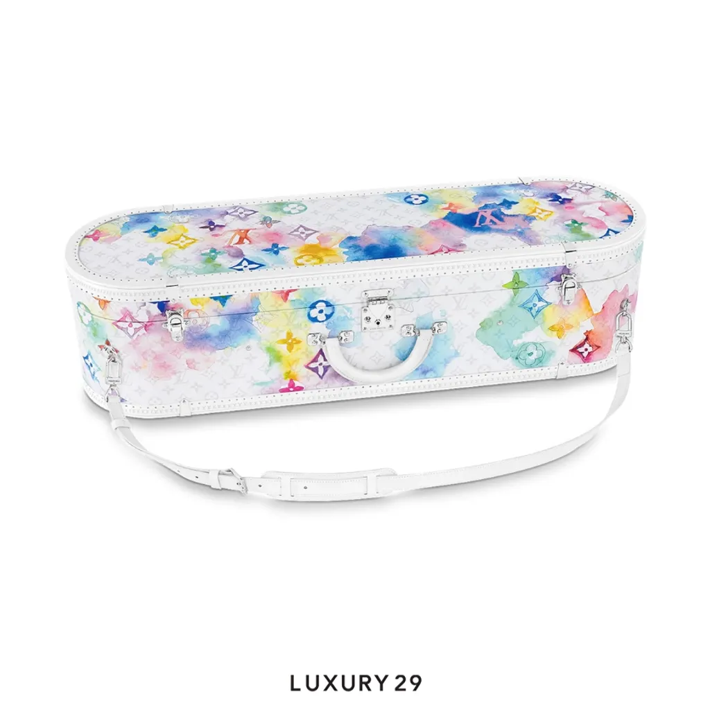 Louis Vuitton LV Skateboard hard box(Large, White)