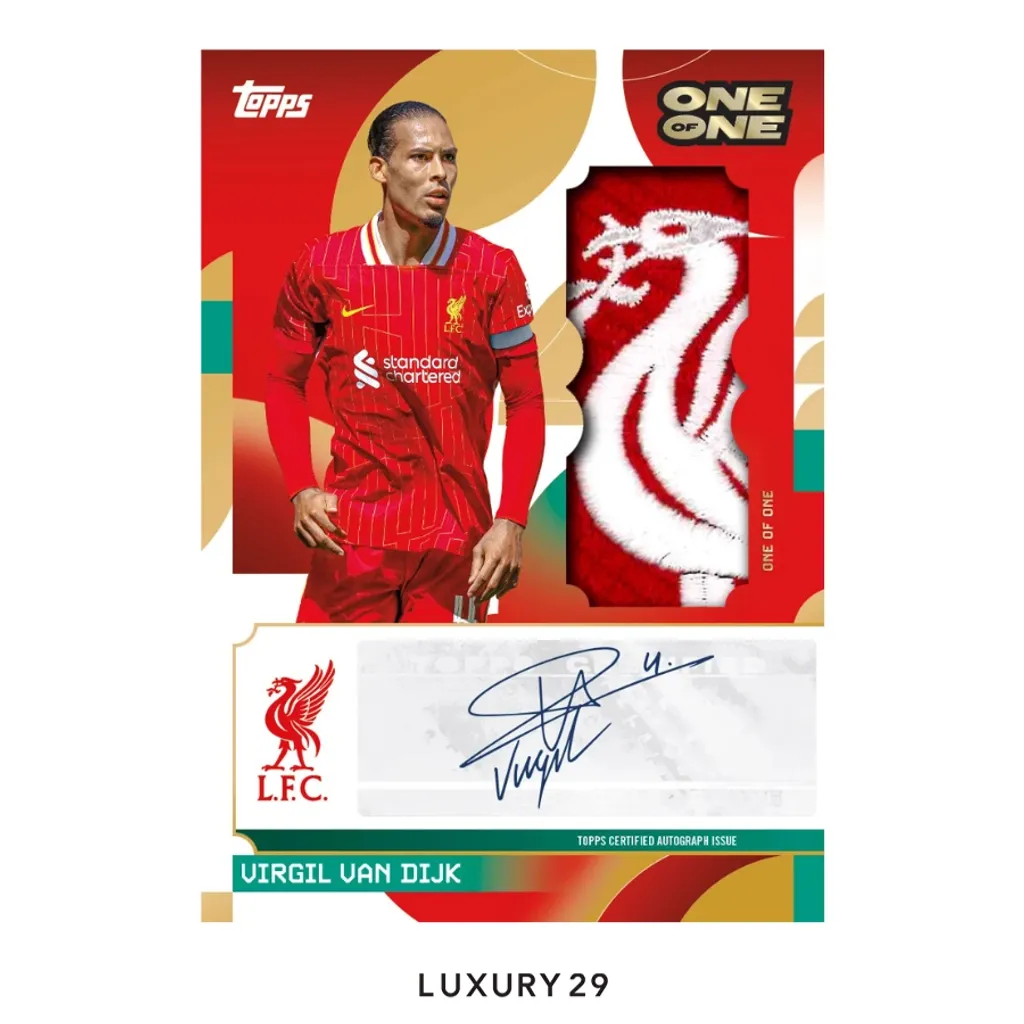 Topps Liverpool FC Team Set 2024/25(Small, Red)