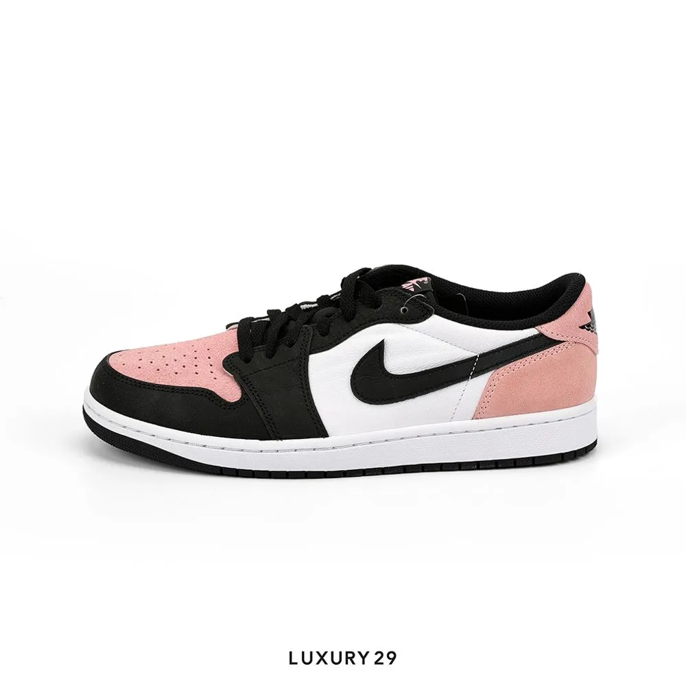 Nike Jordan 1 Low OG Bleached Coral(44, Pink)