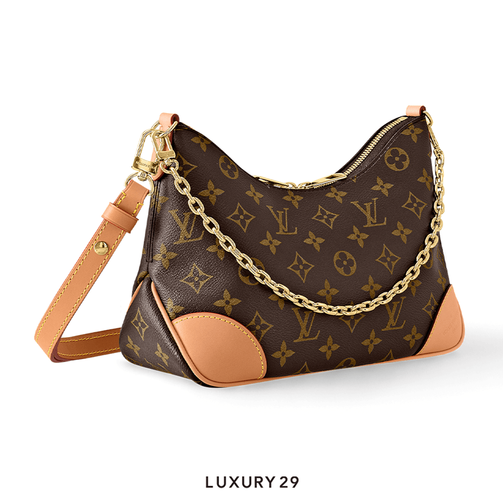 Louis Vuitton LV Boulogne Bag Natural(Small, Brown)