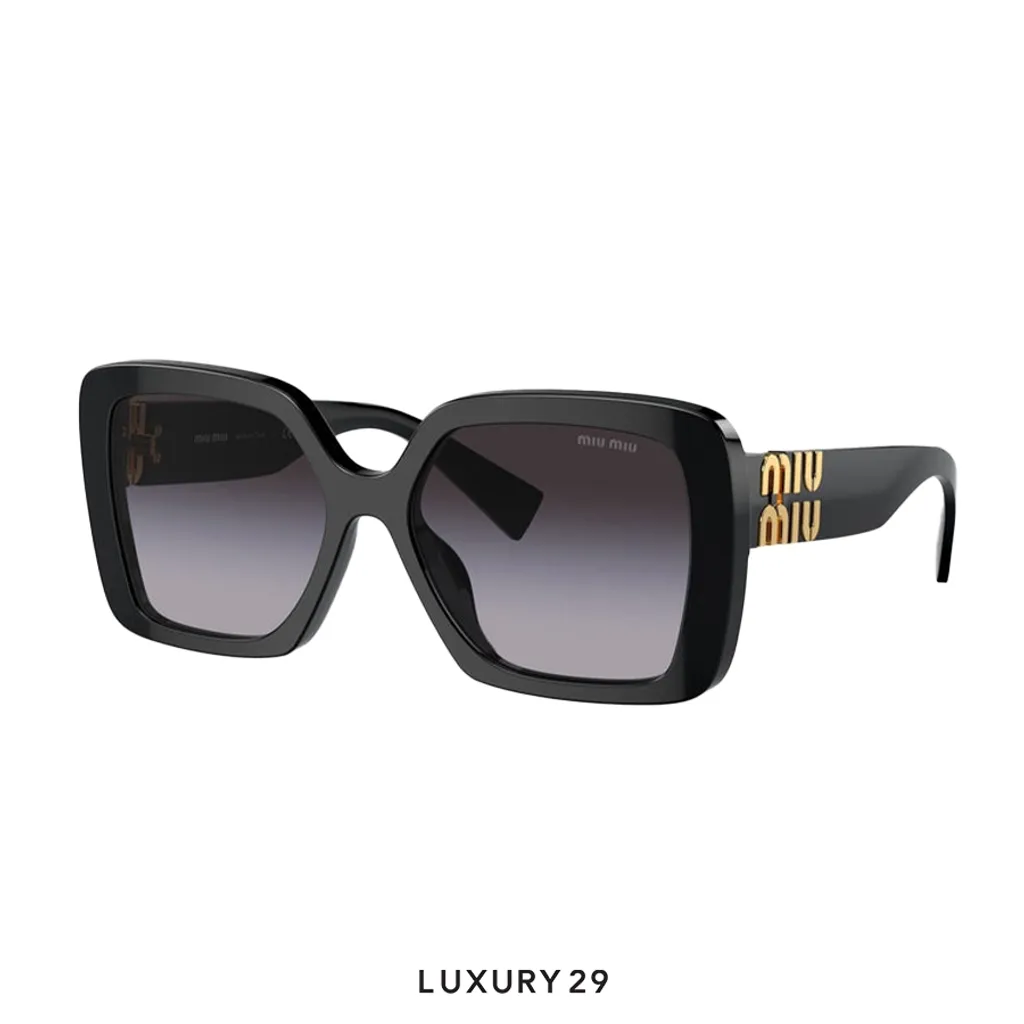 Miu Miu MU 10YS Sunglasses Black(Free Size, Black)