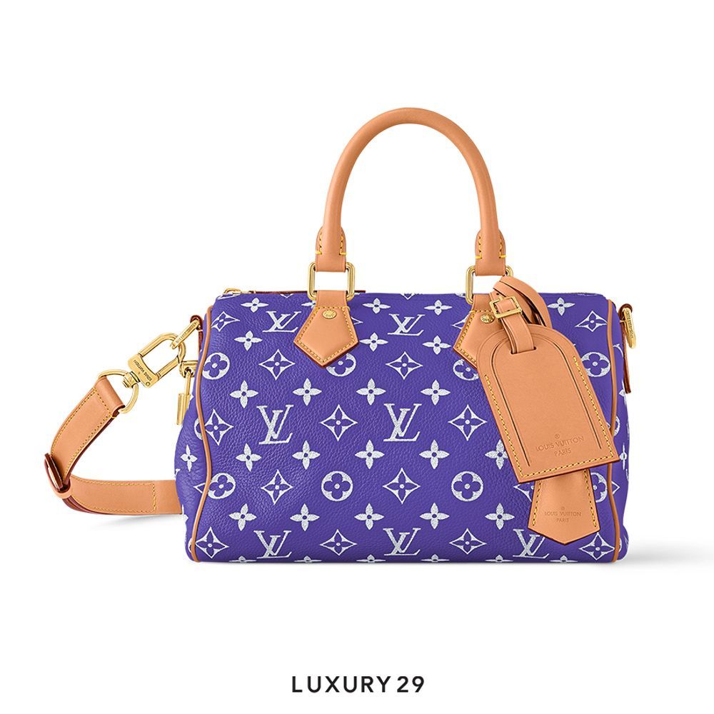 Louis Vuitton LV Speedy P9 Bandouliere 25 Amethyst purple