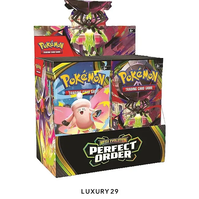 Pokemon TCG: Mega Evolution Perfect Order Booster Box  (EN)