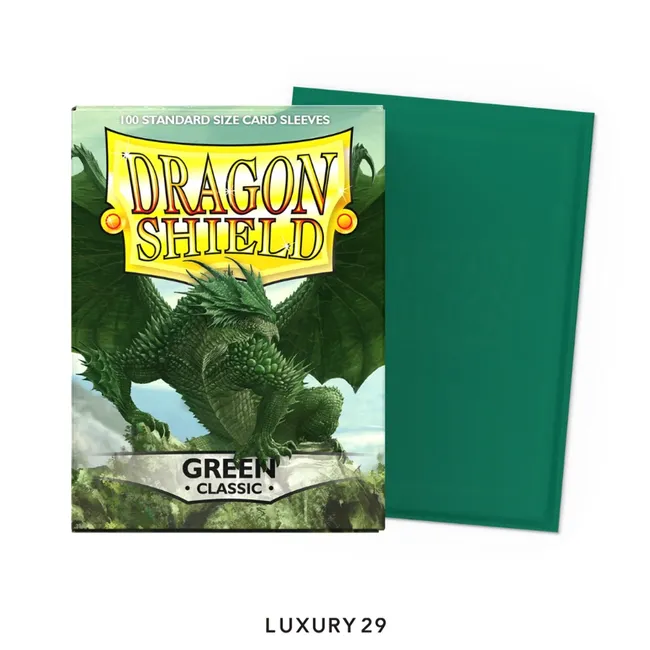Dragon Shield Green - Classic Sleeves