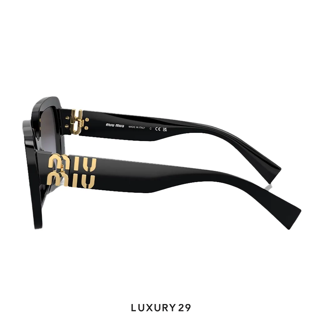 Miu Miu MU 10YS Sunglasses Black(Free Size, Black)
